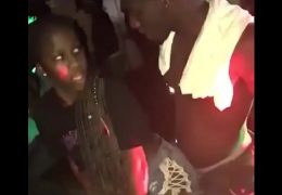 Nigerian guy grind on his girlfriend