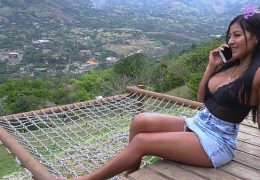 Glamping V.I.P sexo al aire libre (soldier huge cock y Mariana Martix)